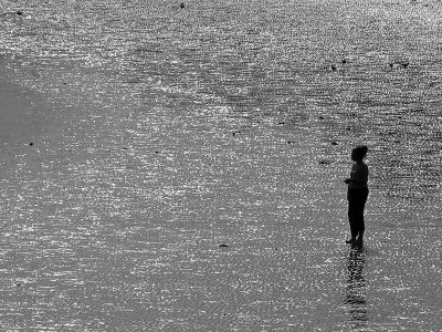 Alone on the Beach