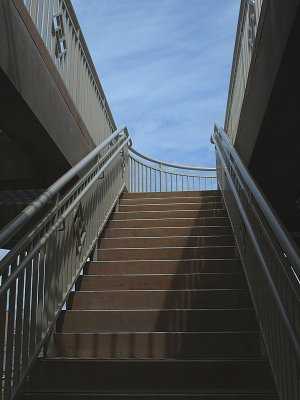 Shadows on the Stairway