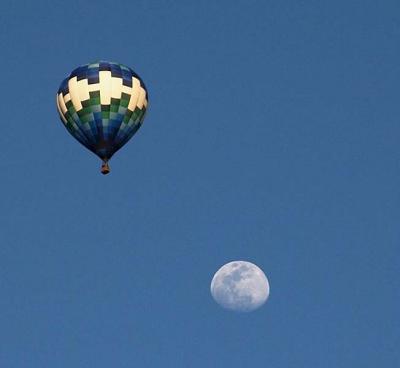 Balloons and Moon
