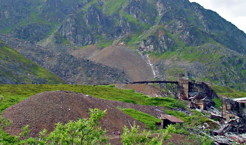 Abandoned Gold Mining Operation
