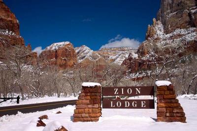  Zion NP in Winter 14