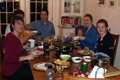 Raclette on New Years Eve
