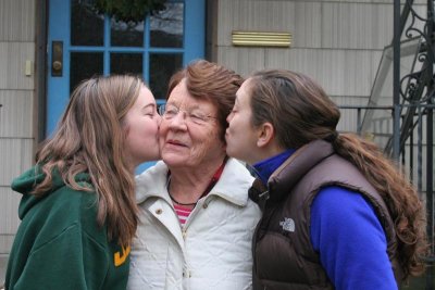 Smooches for Oma