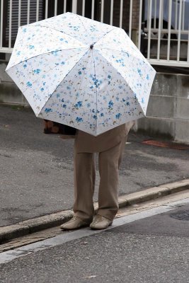 umbrella with legs