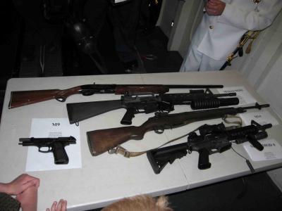 assorted guns