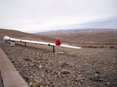 Mark with Wildhorse generator blade