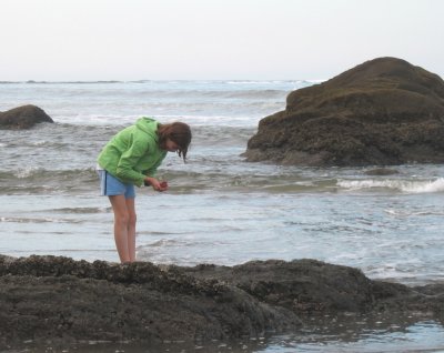 checking out the sea life