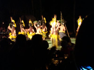 Dancers at the Lahaina Luau
