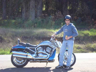 Scott's other bike - Harley V-Rod