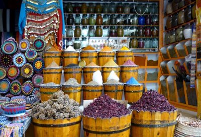 Colours of the Bazaar.