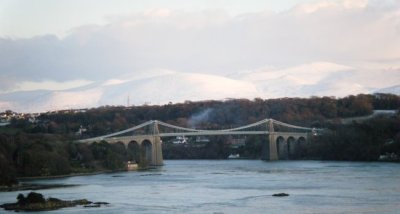Menai Suspension Bridge, 6 January 2010