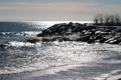 Winter Morning on Lake Ontario