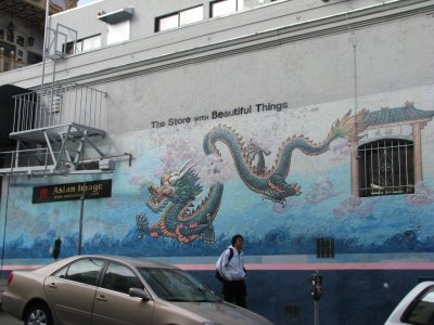 wall art chinatown