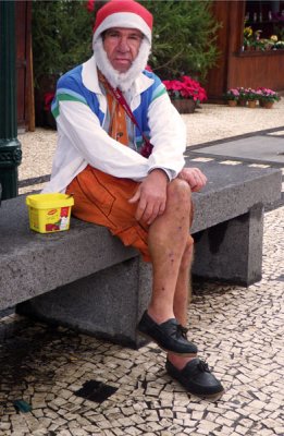 Local Portugese Father Christmas