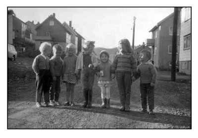 Me at age 4 in Hammerfest,Norway 1963 (Me to the far right :-)