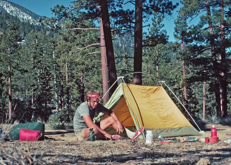 Montes Camp near Big Bear, PCT 1977