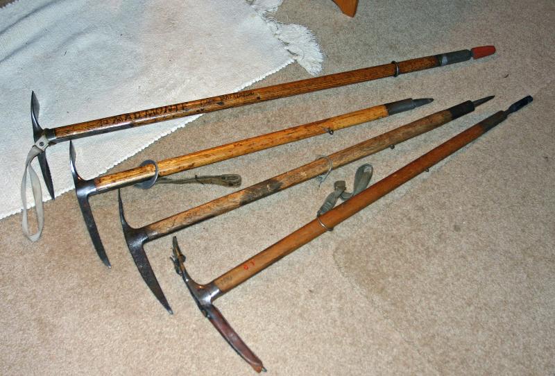  Wooden Ice Axes