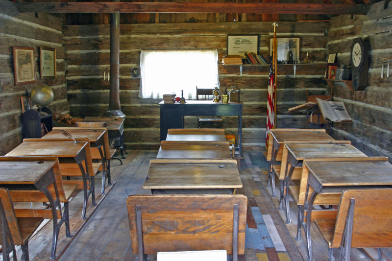  School Class Room, 1880s from Brender Canyon ( Cashmere Washington)