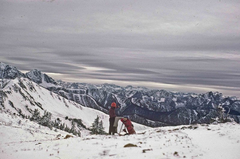  Pacific Crest Trail Near Harts Pass ( Oct. 1977)_