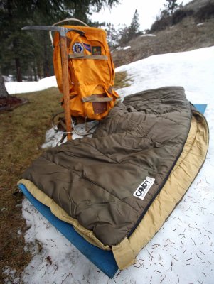 Camp 7  Polarguard Sleeping Bag