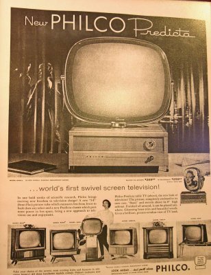  Old  Philco  Ads From The 50's