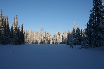 Sand Lake Under Snow