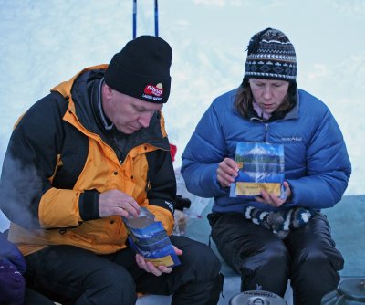 Sam And Ray Check Out Tonight's Dinner