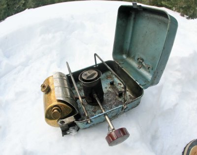 My Old Optimus 111B Swedish Stove From The 60's