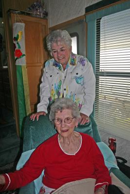 Cousin Patty and Aunt Irene