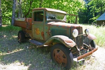 Old Forest Service Truck