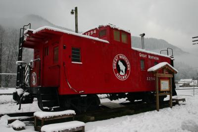 1951 Great  Northern Caboose