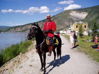 Royal Mountie in Dawson City