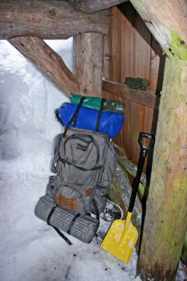 Jansport  D3 Pack and Snowshovel