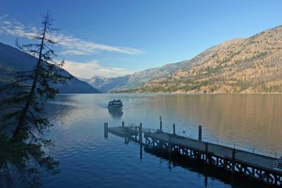 Lady of the lake coming in at Lucerne