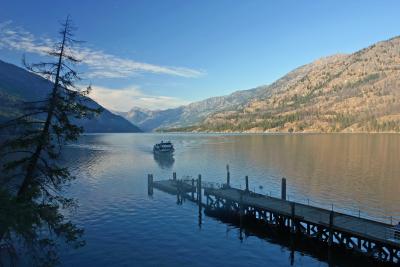  Lady of the lake  coming in at Lucerne