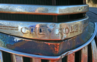  Old Chev Truck Grill.