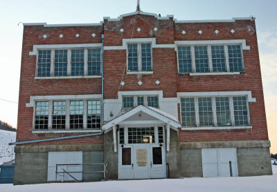  Brick School  in  New Molson  half mile away from  Old Molson