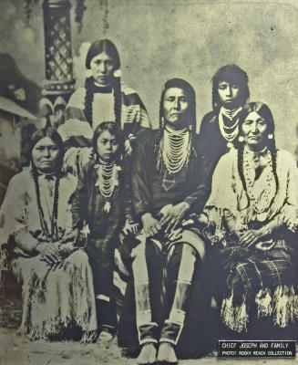 Chief Joseph and family.