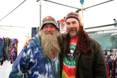  Tie Dye Ventor Jerry And Mad Monte At Barter Fair