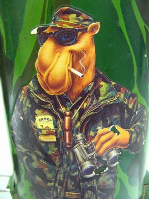   Joe  Camel Camo Hunting Thermos For Road Trip Coffee