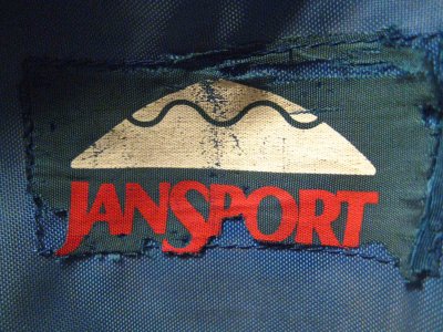 Jansport  Logo In The Early Years ( Early 70's)