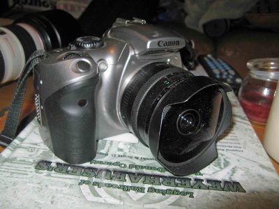  Canon F2.8 15mm  Fisheye  Lens