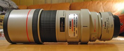  Canon F4 300mm IS  With 1.4x Tele Converter ( 420mm Setup)
