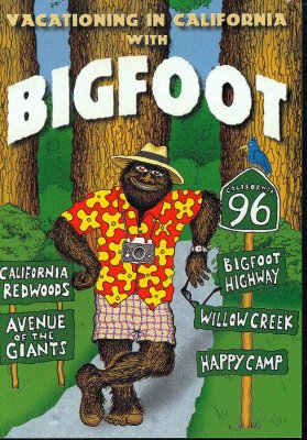 Bigfoot  Vacationing  On Highway 96 Northern Calif.