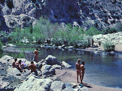 Deep Creek Hot Springs ( April  1977)