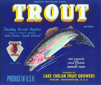 Trout  Apples ( Chelan)