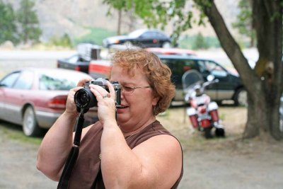 Pentax K1000 User At Entiat Wedding