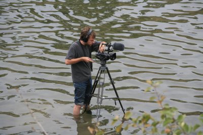  Camera Ready To Roll At Start Of Suicide Race