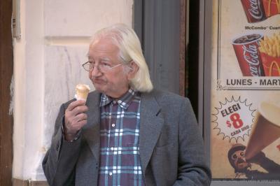 Man and ice cream