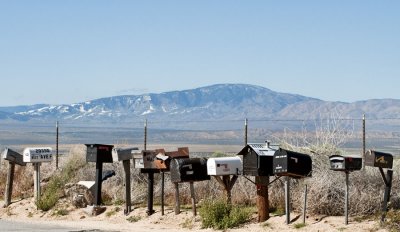 Mail in the Mojave